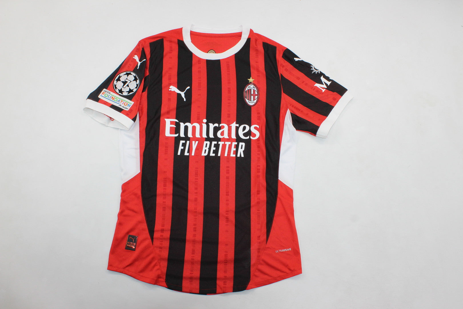 Ac Milan Home UCL Fans 24/25 | Football Jersey | MDF Maillot de