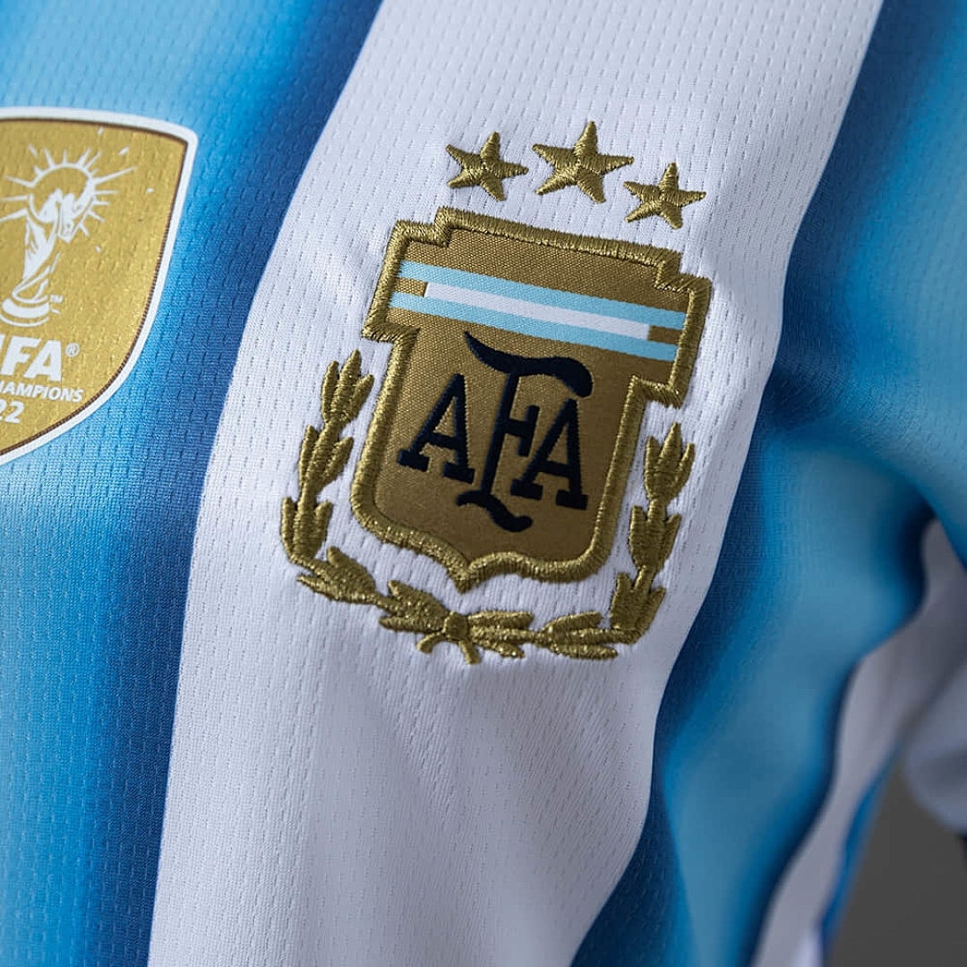 Argentine Domicile Fan Coupe du monde vue 9