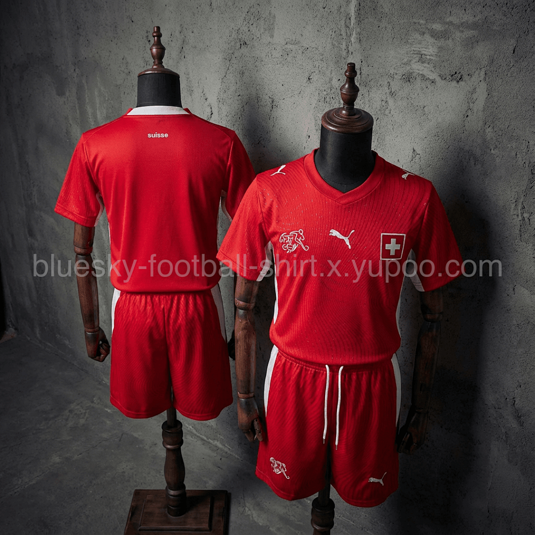 Suisse Domicile Fan Enfant Coupe du monde vue 30