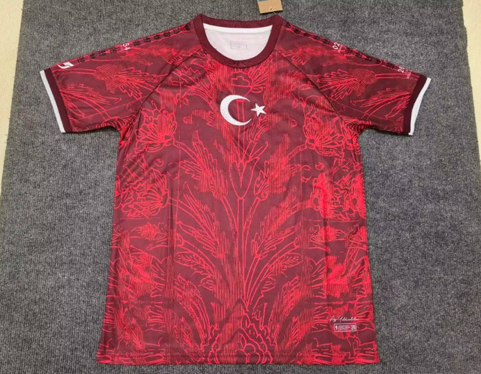 Maillot Turquie Third Édition Spéciale Bordeaux Coupe du Monde 2026 – Motif Tulipe
