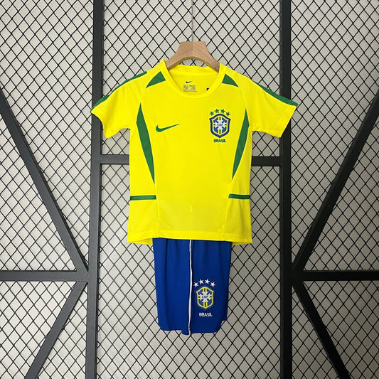 Maillot enfant Brésil jaune Coupe du Monde — maillotdefootmdf.com