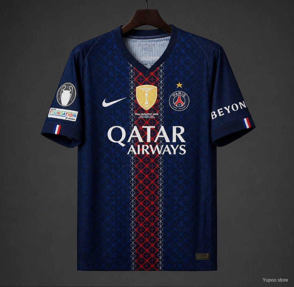 PSG Domicile Champions Final Match Jersey 25/26