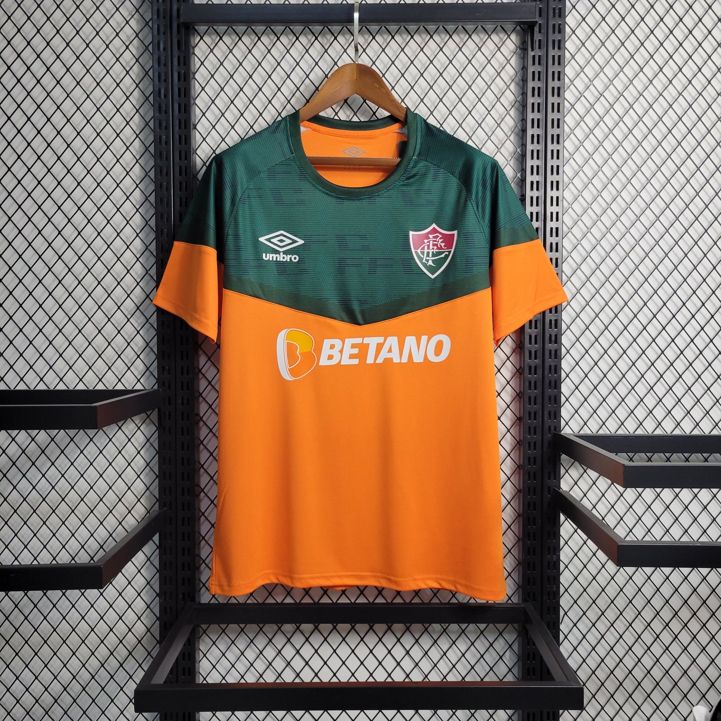 Fluminense orange training suit Fans 23/24