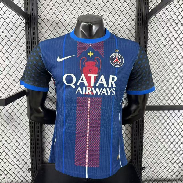 25-26 PSG Champions Navy Special Edition Kit Player