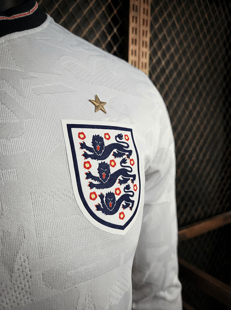 Angleterre Domicile Player Manches longues Coupe du monde taille L