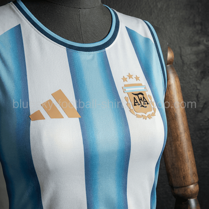 Argentine Domicile Fan Femme Coupe du monde taille XL