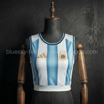 Argentine Domicile Fan Femme Coupe du monde vue 7