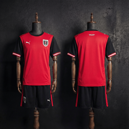 Autriche Domicile Fan Enfant Coupe du monde taille 4-5 ans