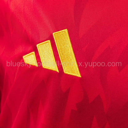 Belgique Domicile Fan Manches longues Coupe du monde taille M