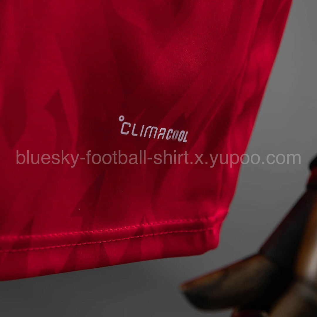 Belgique Domicile Fan Manches longues Coupe du monde taille L