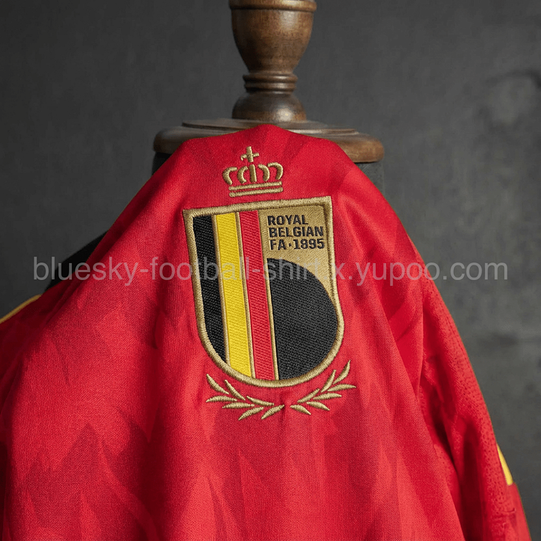 Belgique Domicile Fan Manches longues Coupe du monde vue 6