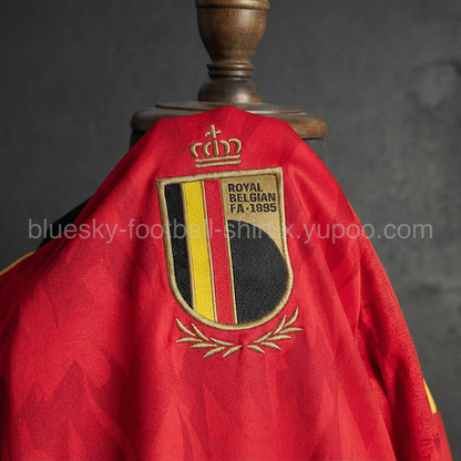 Belgique Domicile Fan Manches longues Coupe du monde vue 6