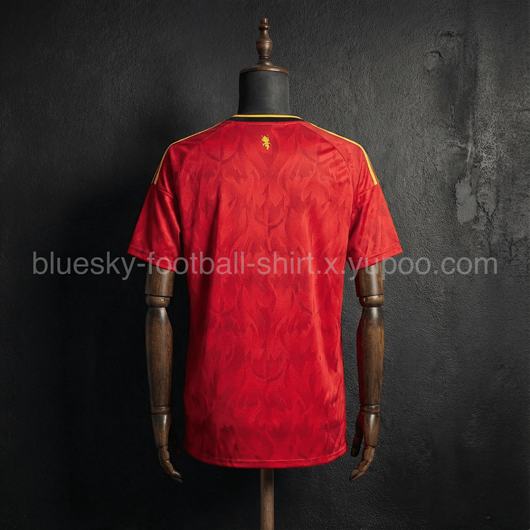 Belgique Domicile Fan Manches longues Coupe du monde vue 8