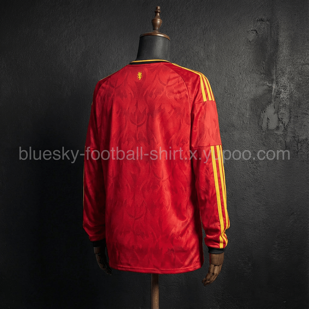 Belgique Domicile Fan Manches longues Coupe du monde vue 9