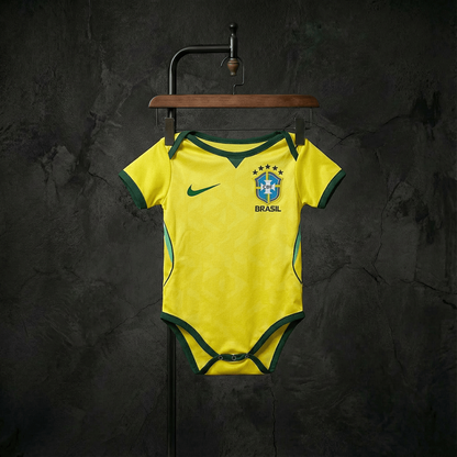 Brésil Domicile Fan Enfant Coupe du monde taille 4-5 ans