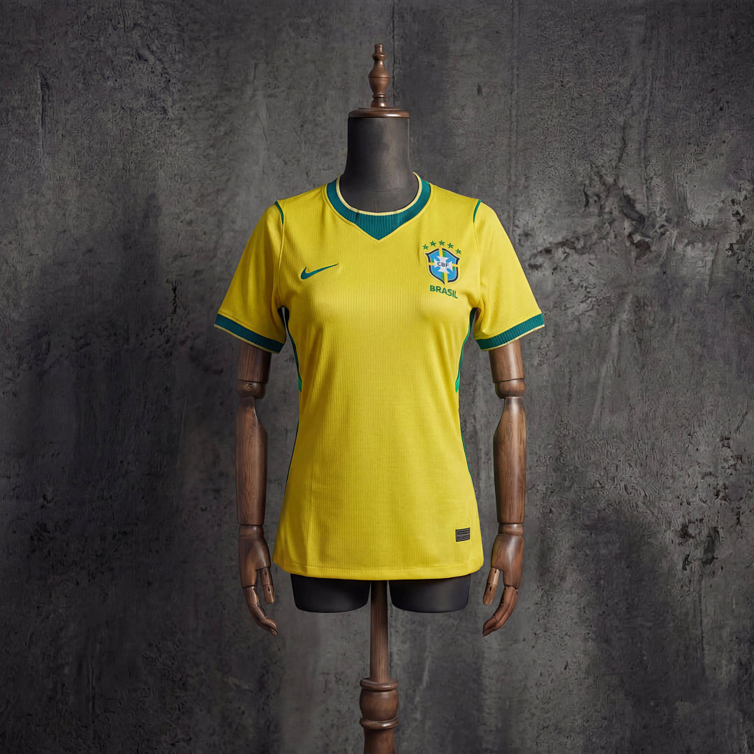 Brésil Domicile Fan Femme Coupe du monde vue 7