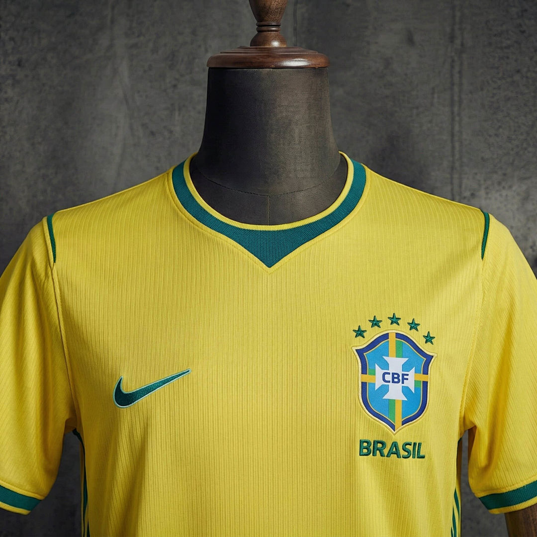Brésil Domicile Fan Coupe du monde taille M