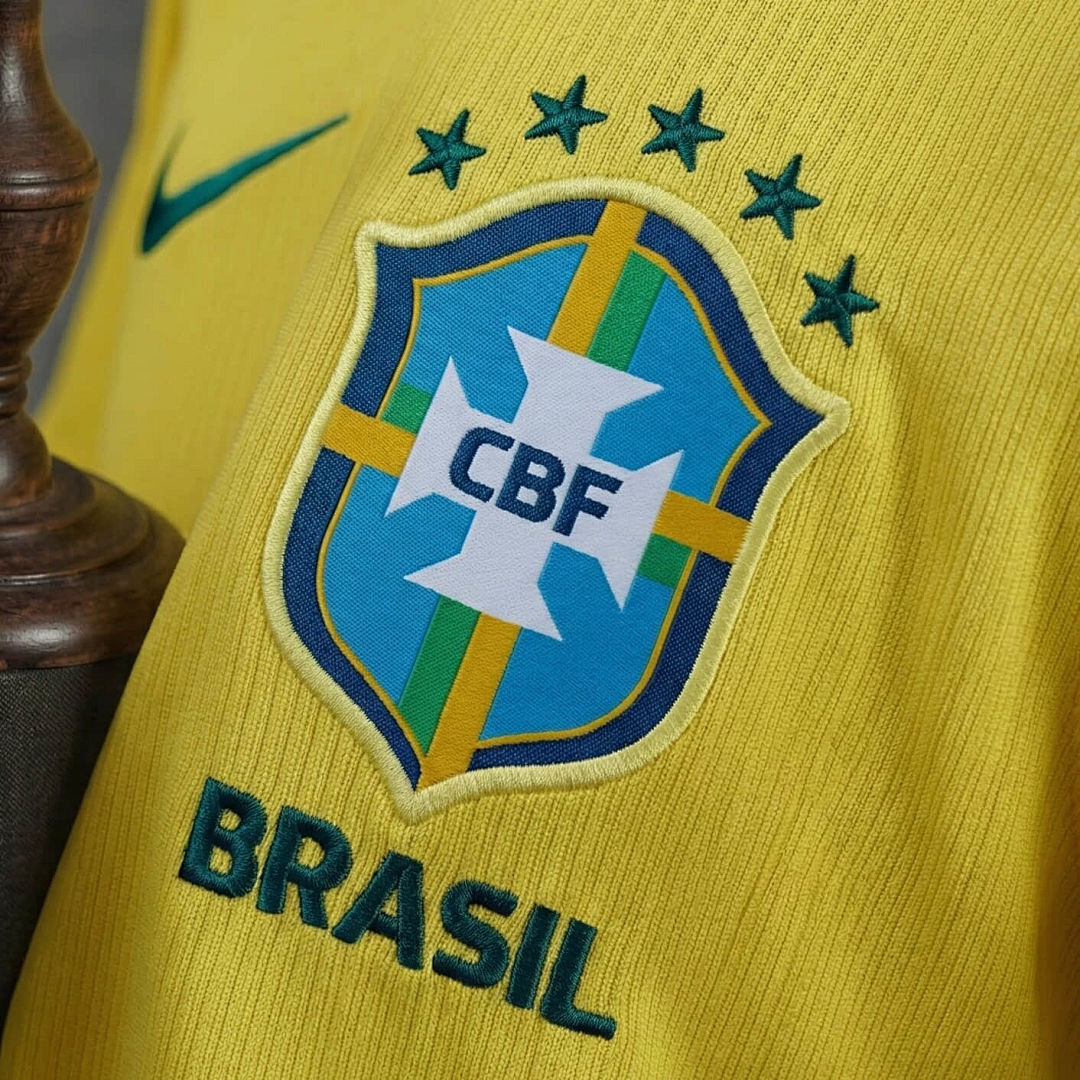 Brésil Domicile Fan Coupe du monde taille L