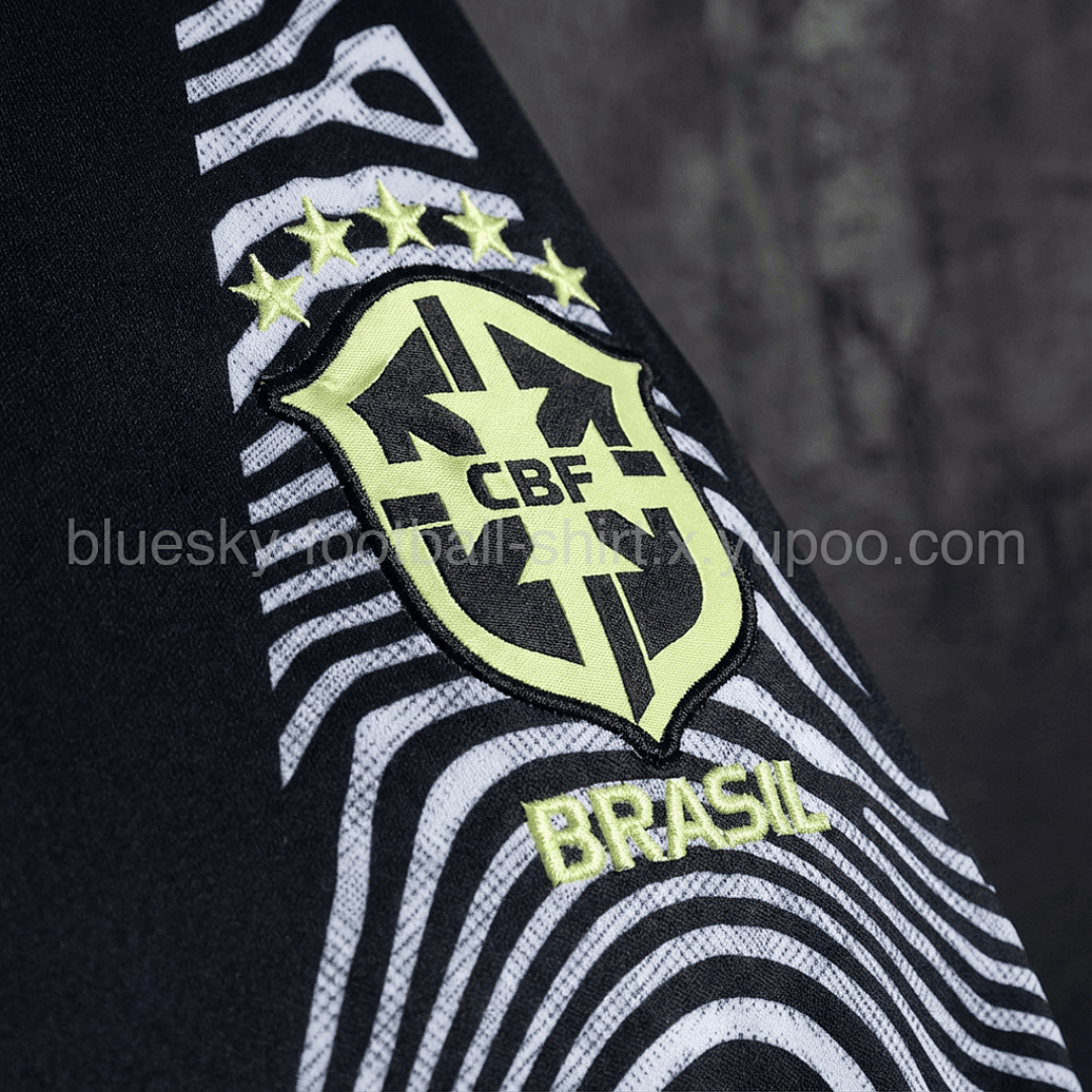 Brésil Gardien Fan Manches longues Coupe du monde taille XXL