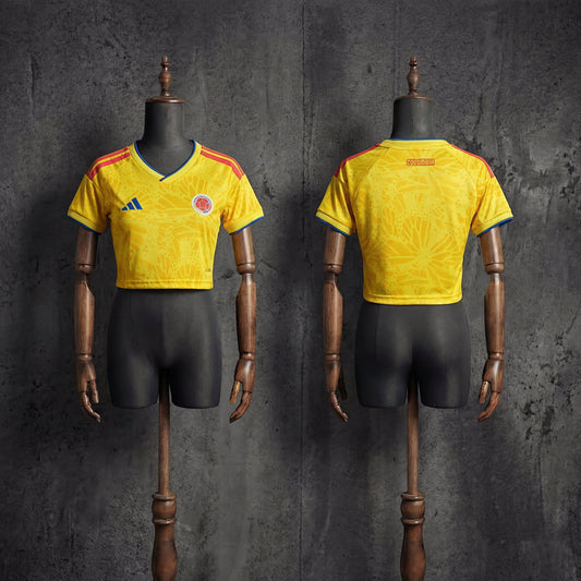 Colombie Domicile Fan Femme Coupe du monde taille XS