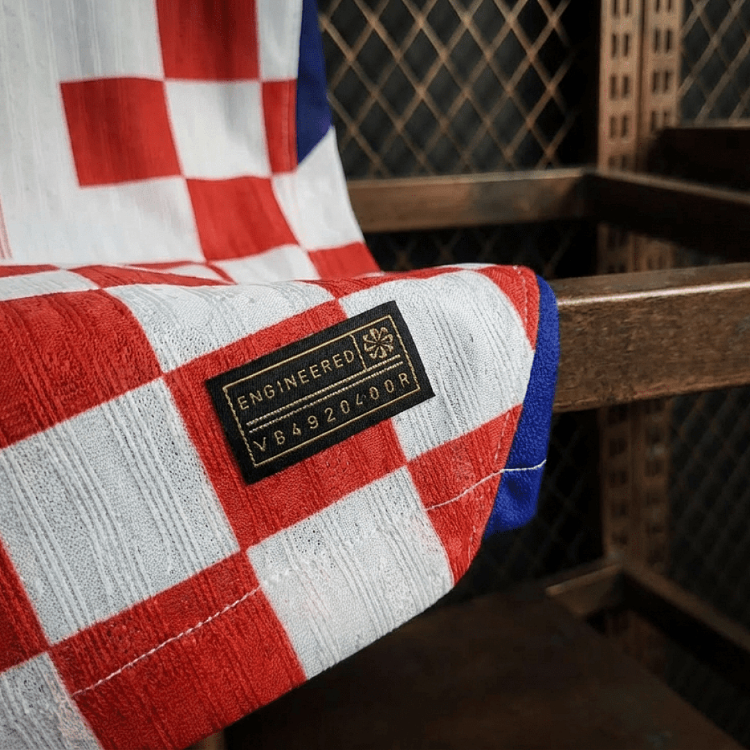 Croatie Domicile Player Coupe du monde taille XL