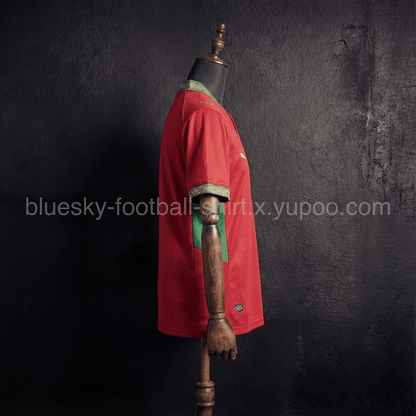 Maroc Domicile Fan Coupe du monde taille XL