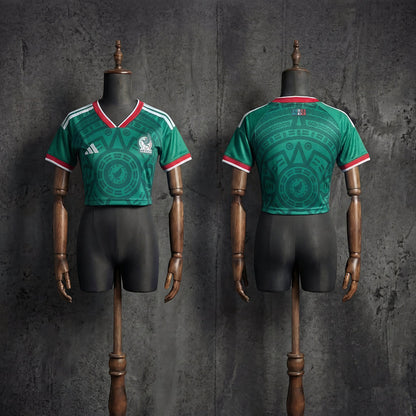 Mexique Domicile Fan Femme Coupe du monde taille XS