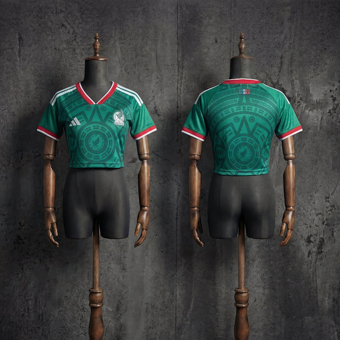 Mexique Domicile Fan Femme Coupe du monde taille XS