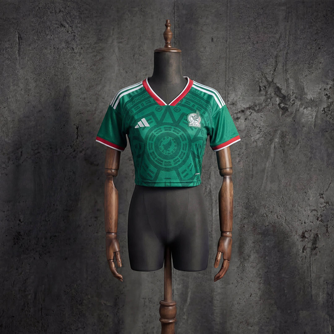 Mexique Domicile Fan Femme Coupe du monde vue 9