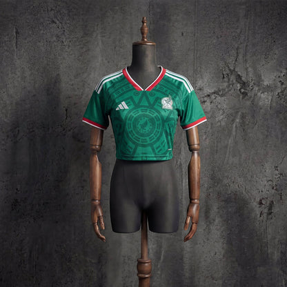 Mexique Domicile Fan Femme Coupe du monde vue 9