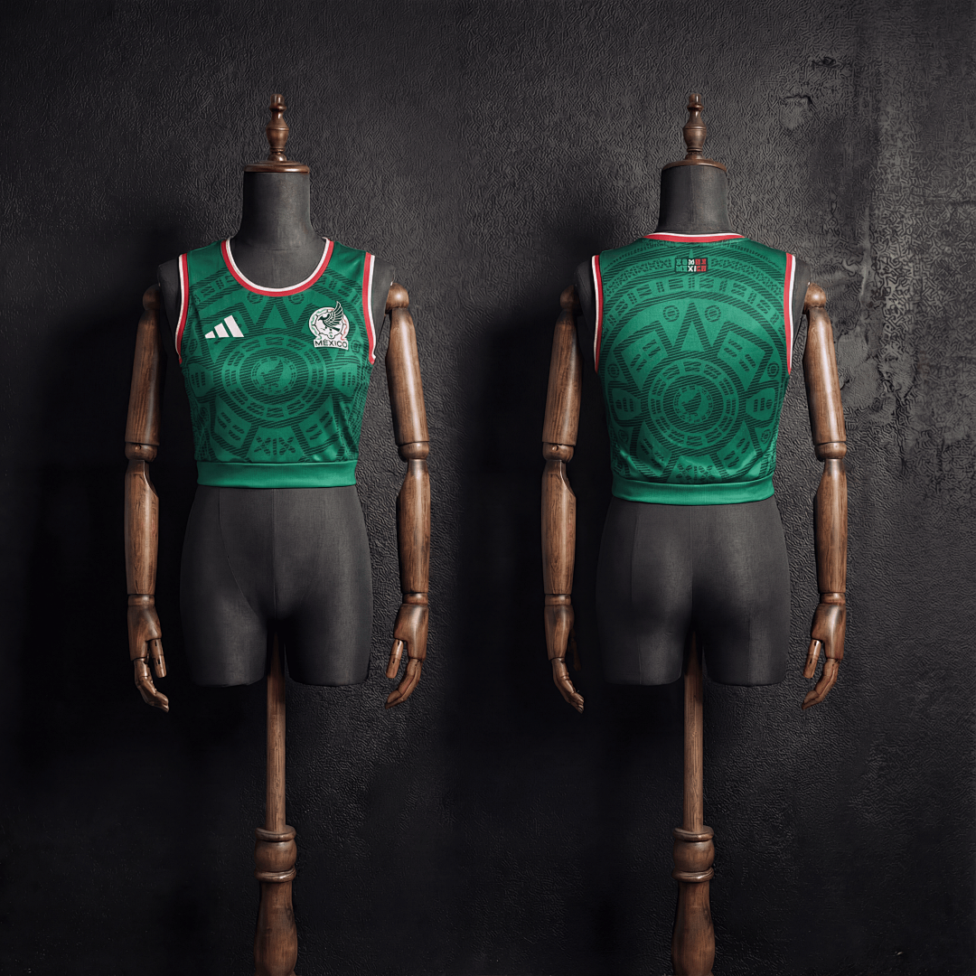 Mexique Domicile Fan Femme Coupe du monde vue 11