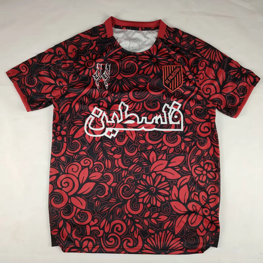 Palestine FC Rouge Floral Fans 25/26