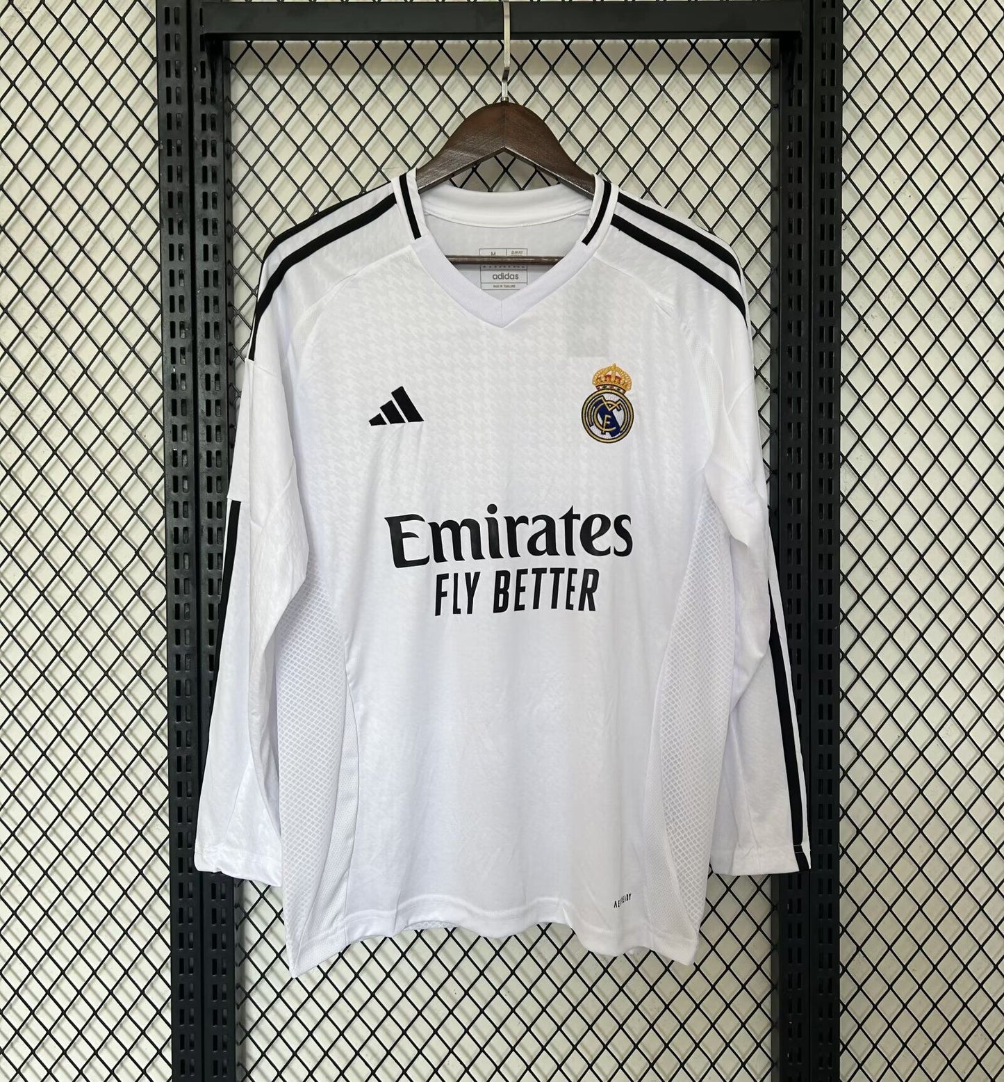 Real Madrid Home Long Sleeve Fans 24/25