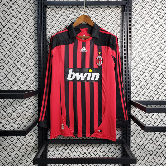 Retro Milan Domicile Longue manche 07/08