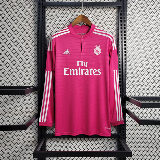 Retro Longue manche Real Madrid Extérieur 14/15