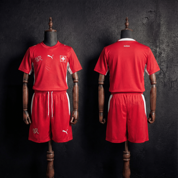 Suisse Domicile Fan Enfant Coupe du monde taille 4-5 ans