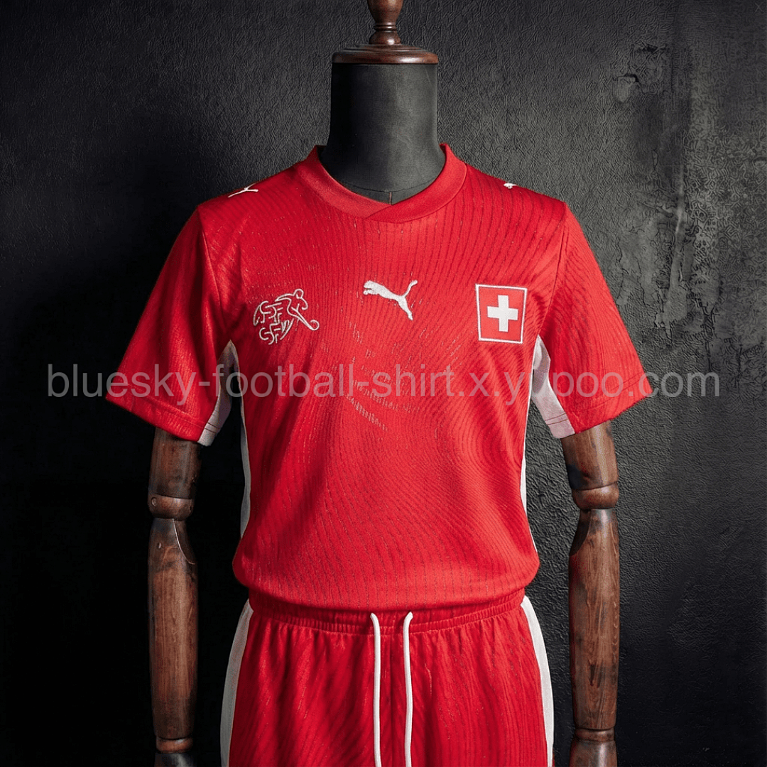 Suisse Domicile Fan Enfant Coupe du monde taille 12-13 ans