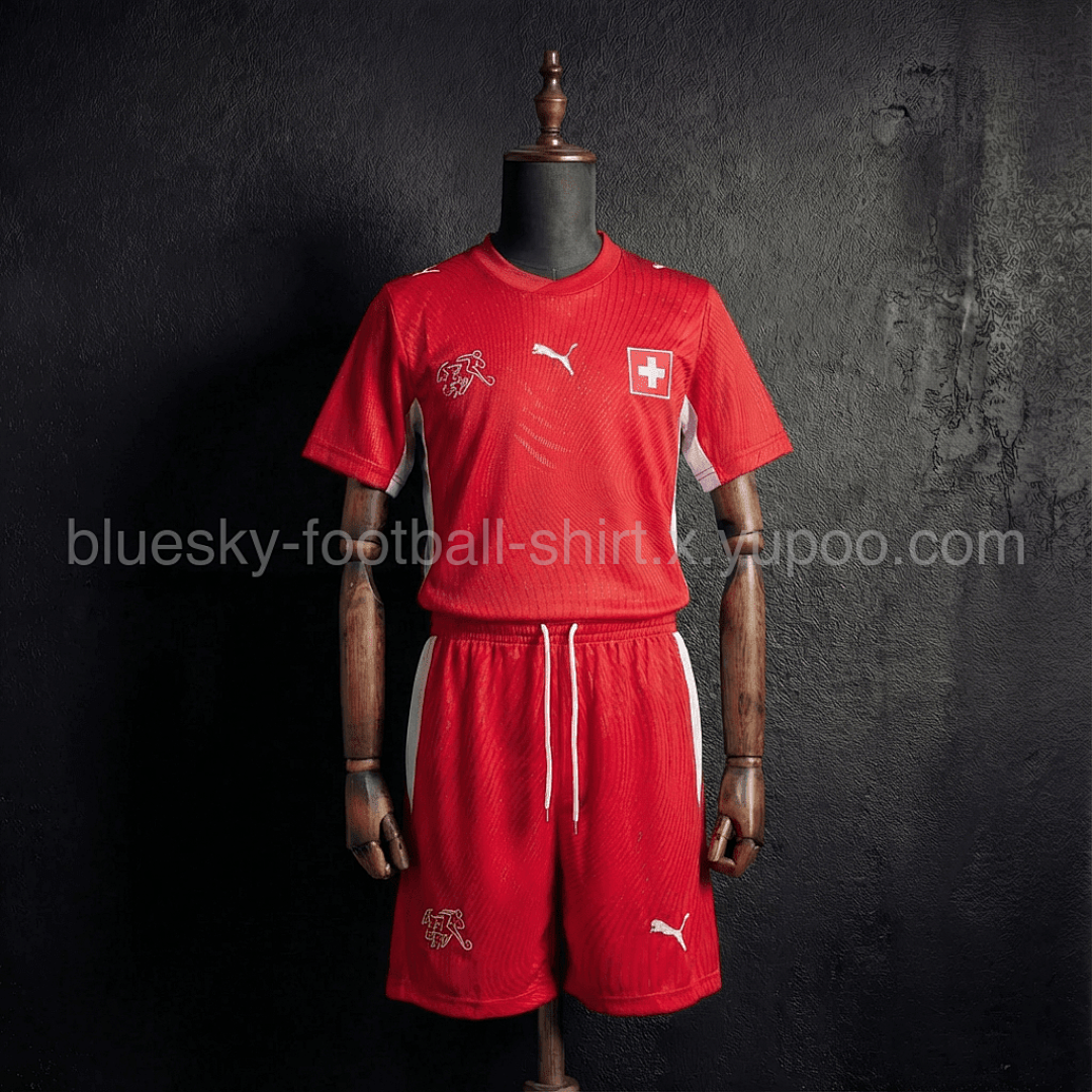 Suisse Domicile Fan Enfant Coupe du monde taille 14-15 ans