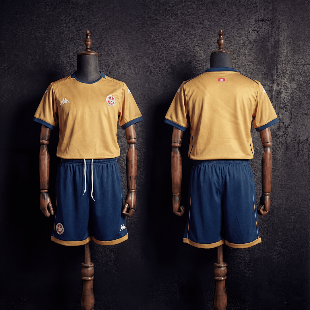 Tunisie Extérieur Fan Enfant Coupe du monde taille 4-5 ans