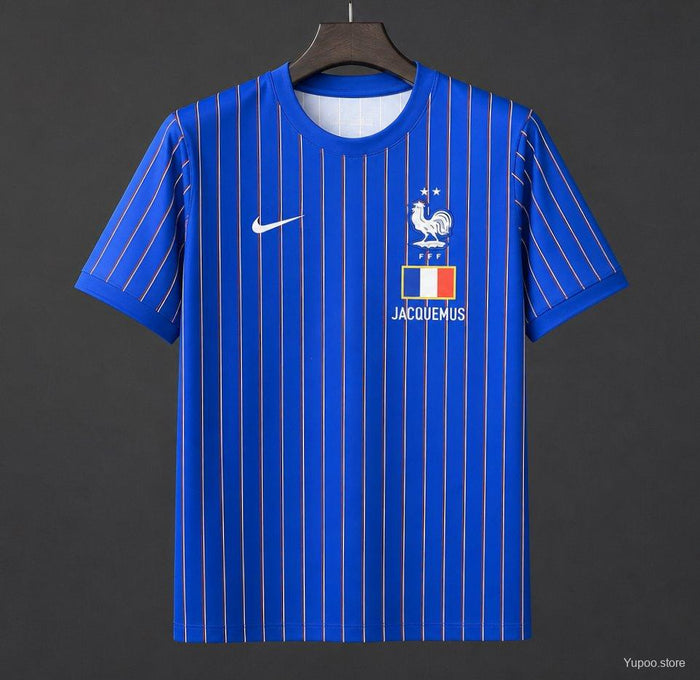 Maillot Avant-Match Nike x Jacquemus France - Bleu Royal