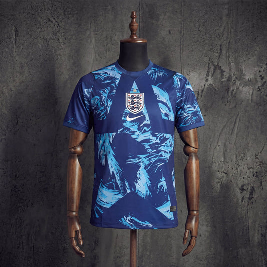 Maillot Angleterre Extérieur Bleu Coupe du Monde 2026 – Version Fan Nike Three Lions