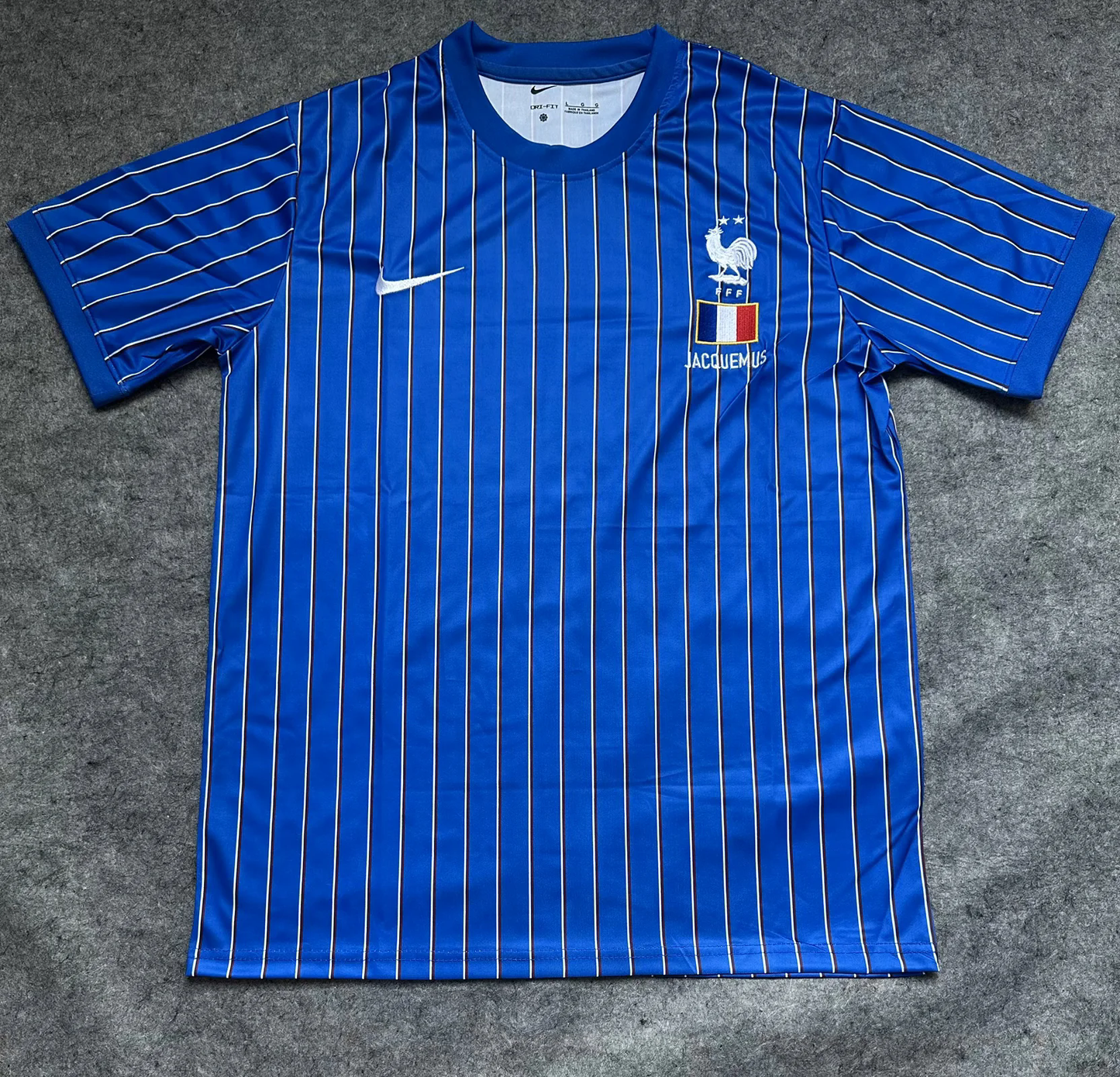 Maillot Avant-Match Nike x Jacquemus France - Bleu Royal