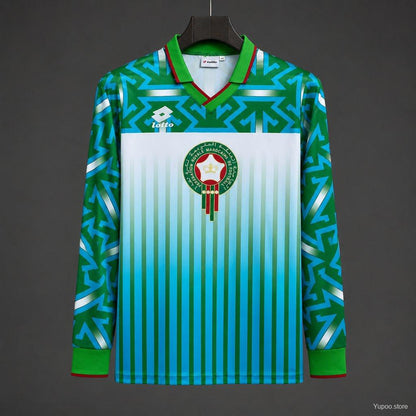Maillot Maroc Domicile Rétro 1994 Manches Longues