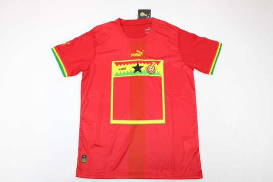 Ghana Rouge Extérieur Fans 22/23