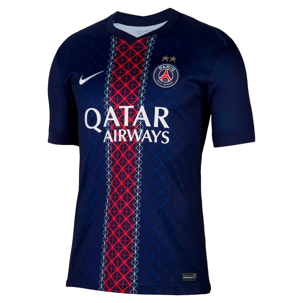 Maillot PSG Back 2 Back Domicile 26/27 – Vue dos flocage Back2Back 26 Champions d'Europe