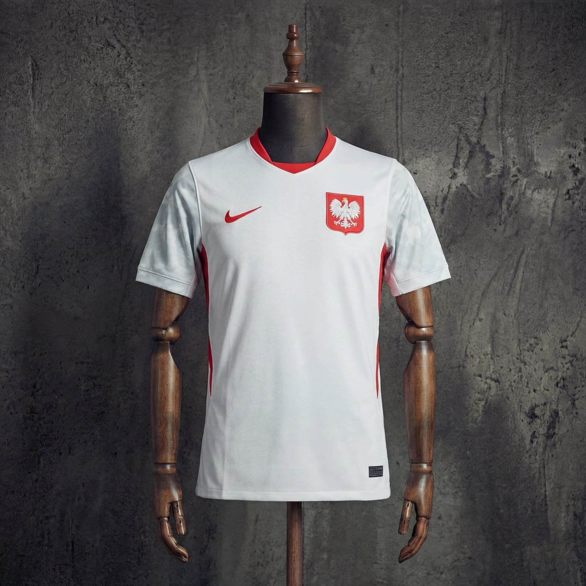 Maillot Pologne Domicile Blanc Coupe du Monde 2026 – Version Fan Nike