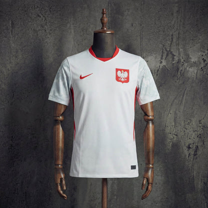 Maillot Pologne Domicile Blanc Coupe du Monde 2026 – Version Fan Nike