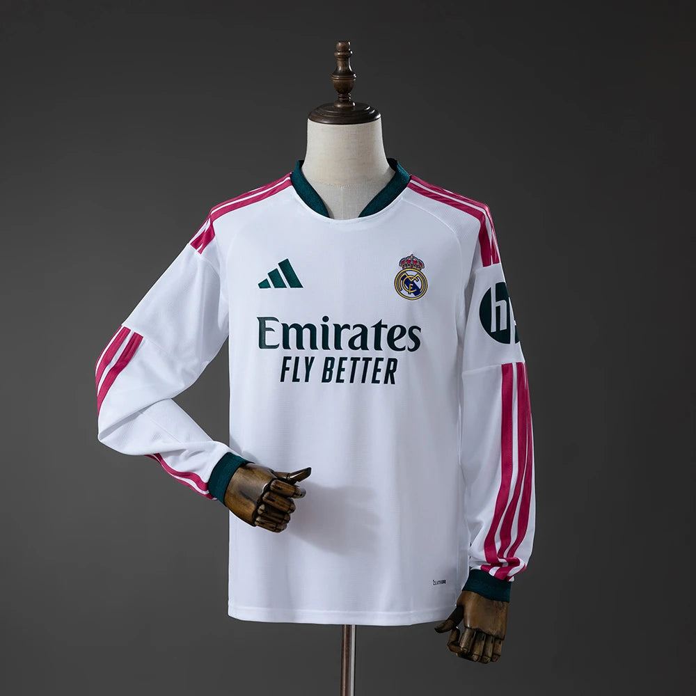 Maillot Real Madrid Longue Manche Domicile 26/27 Fan