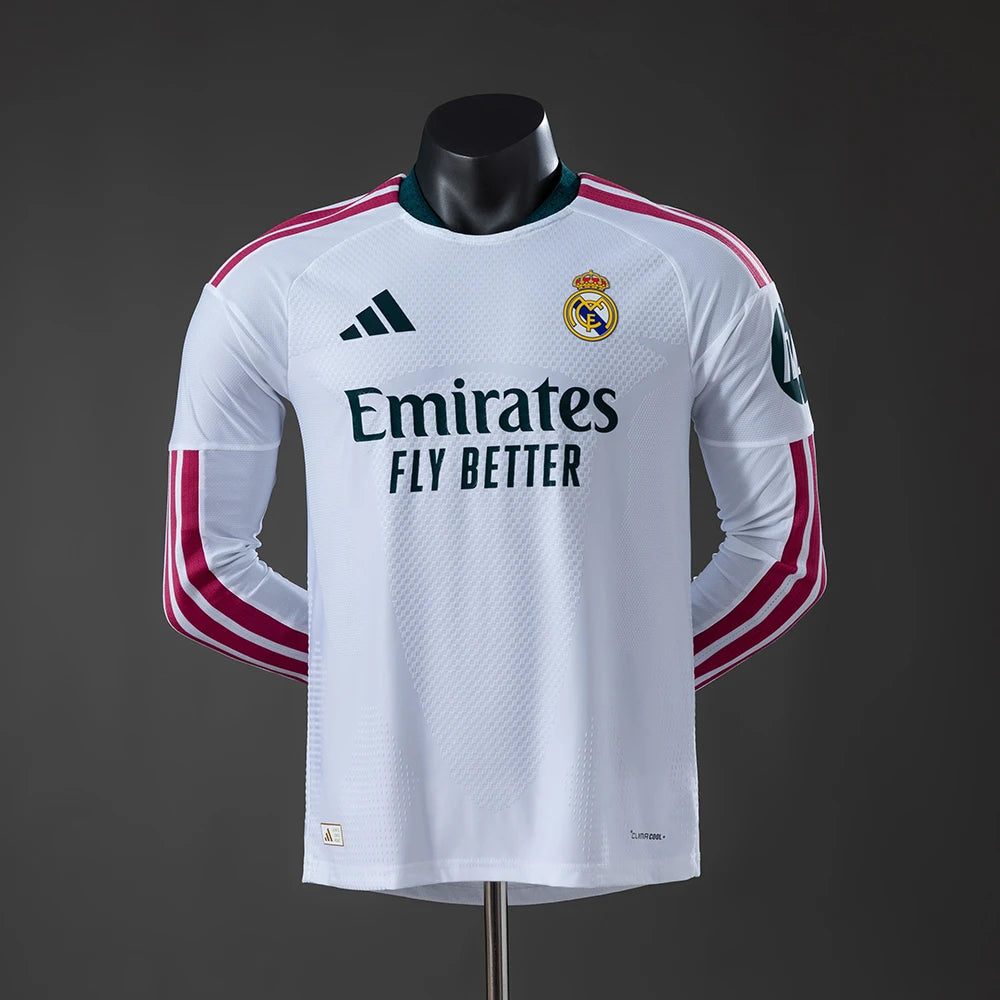 Maillot Real Madrid Domicile Longues Manches Player 2026-27