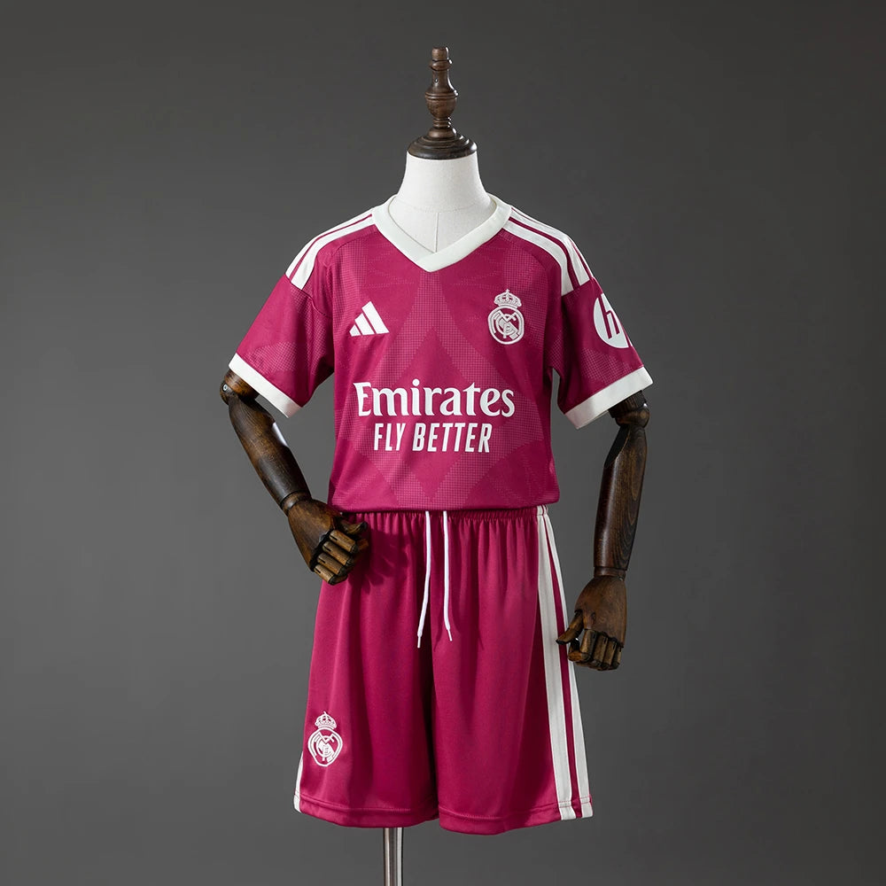 Kit Enfant Real Madrid Third Rose 2026-27